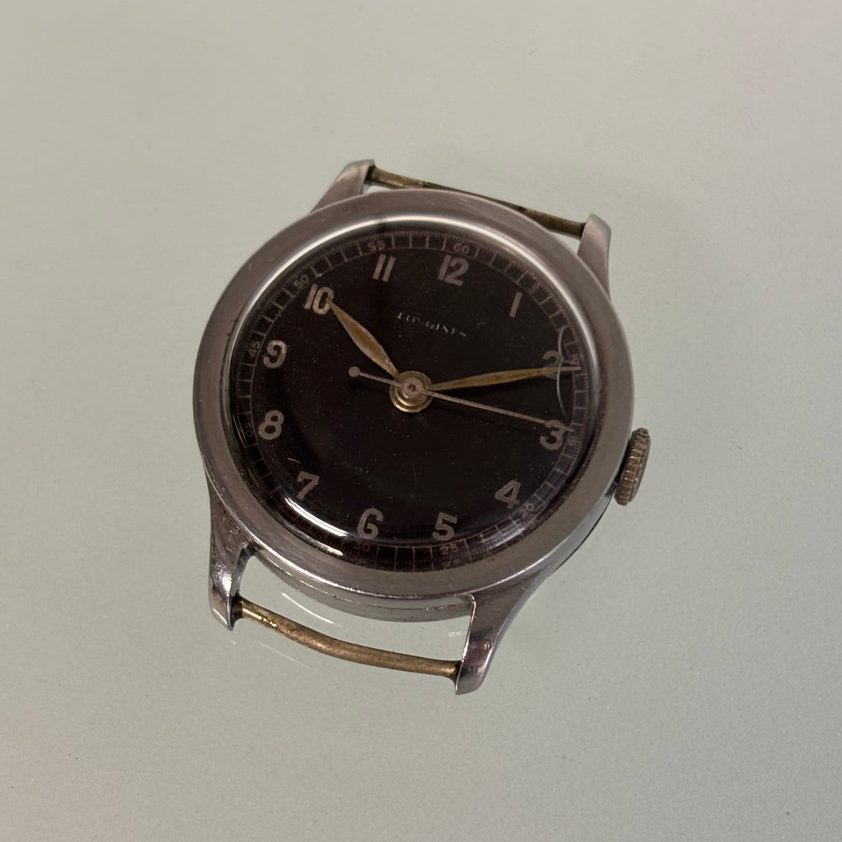 Longines Calatrava black Breguet dial