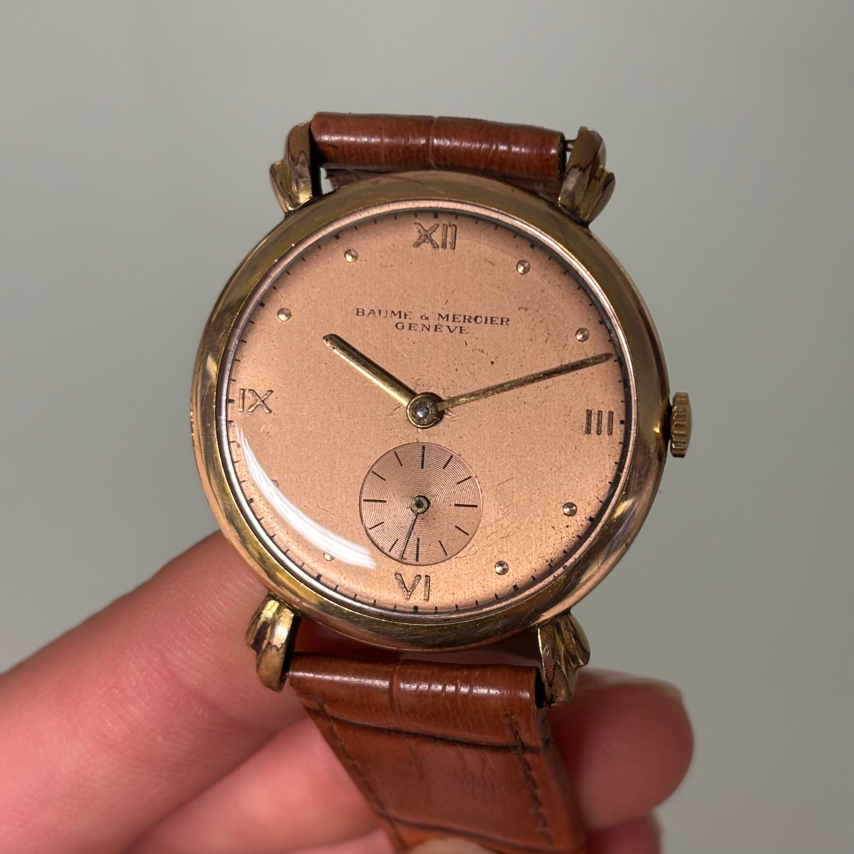 Baume & Mercier rare case & dial