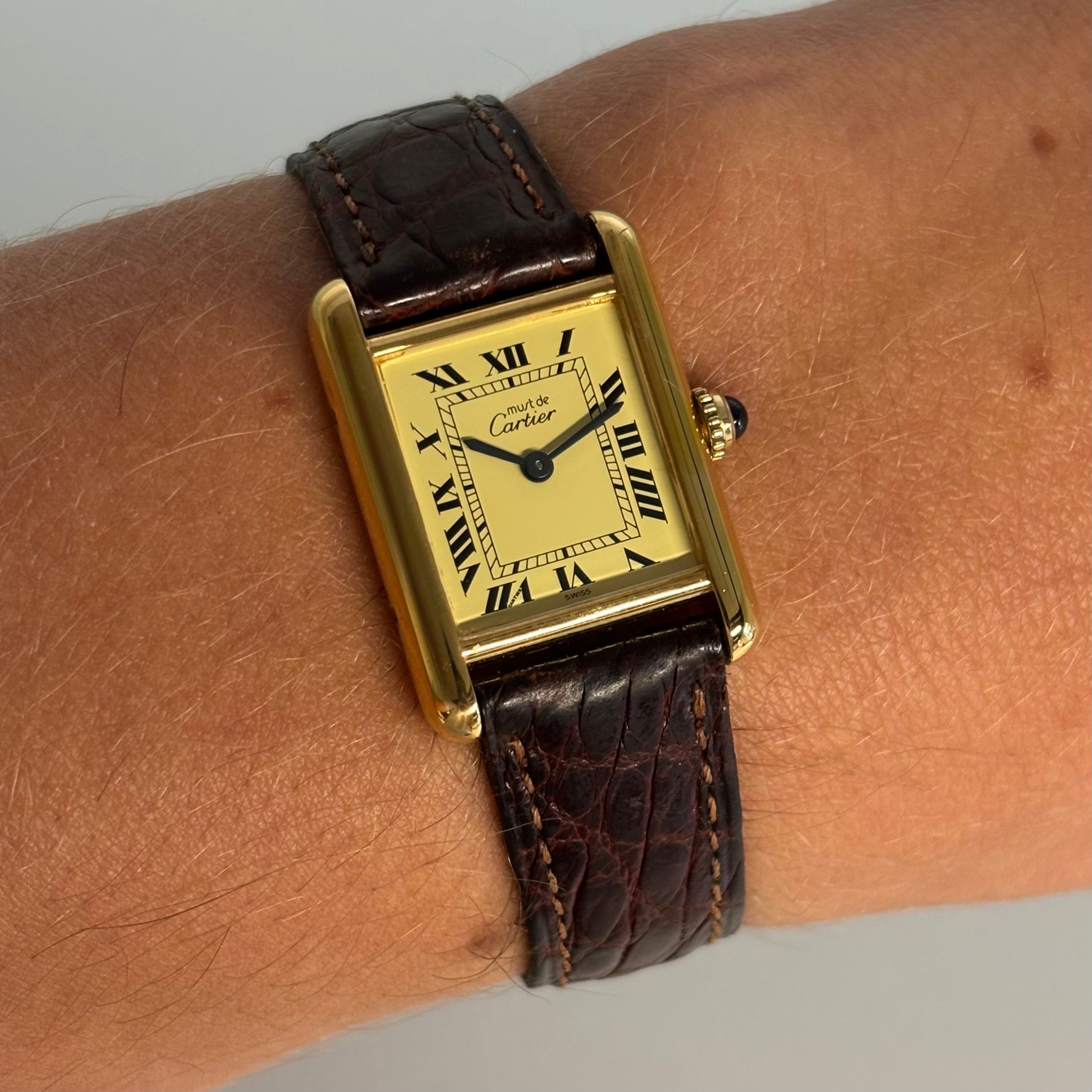 Cartier Tank PM with buckle