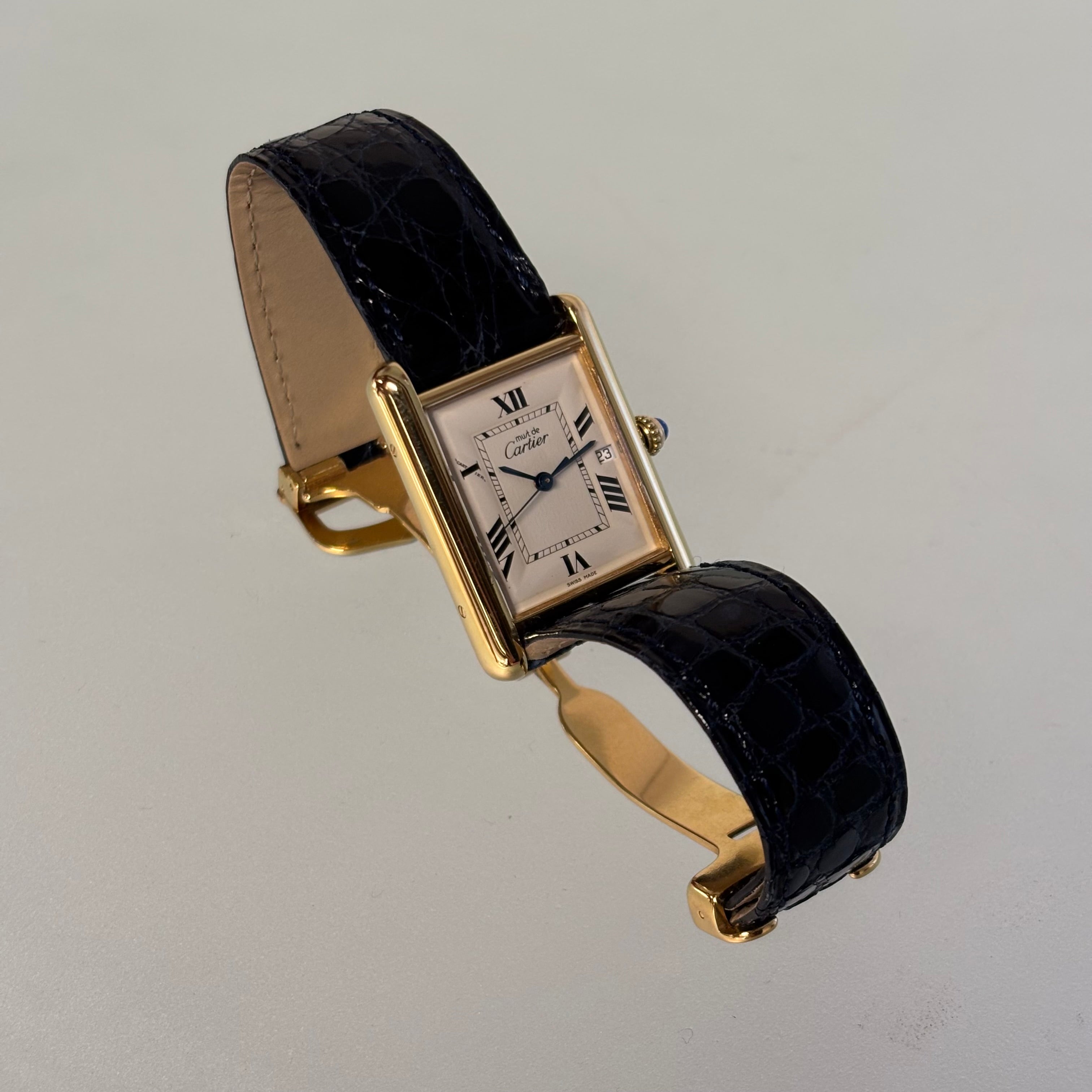 Cartier Tank XL with original strap & clasp