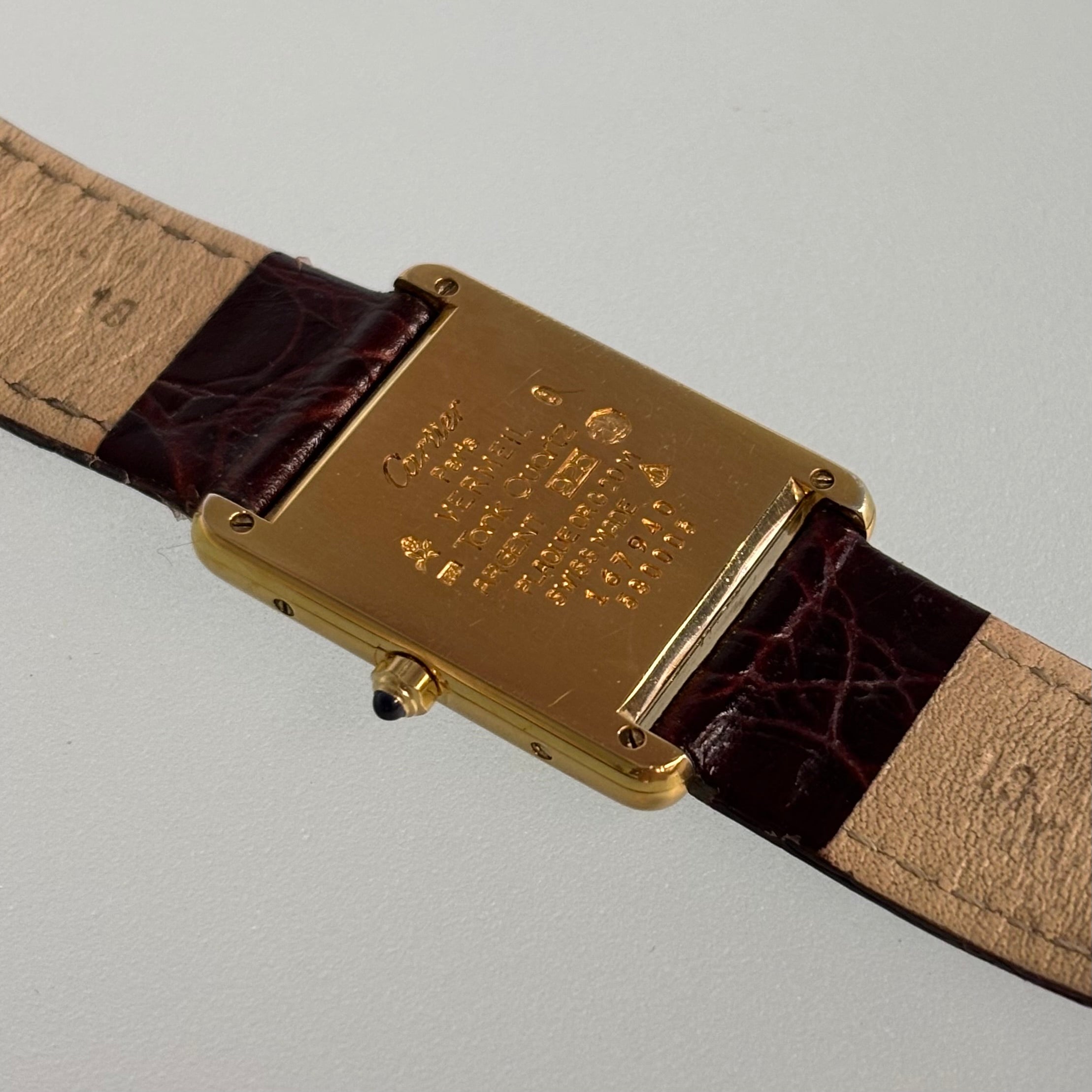 Cartier Tank GM with buckle