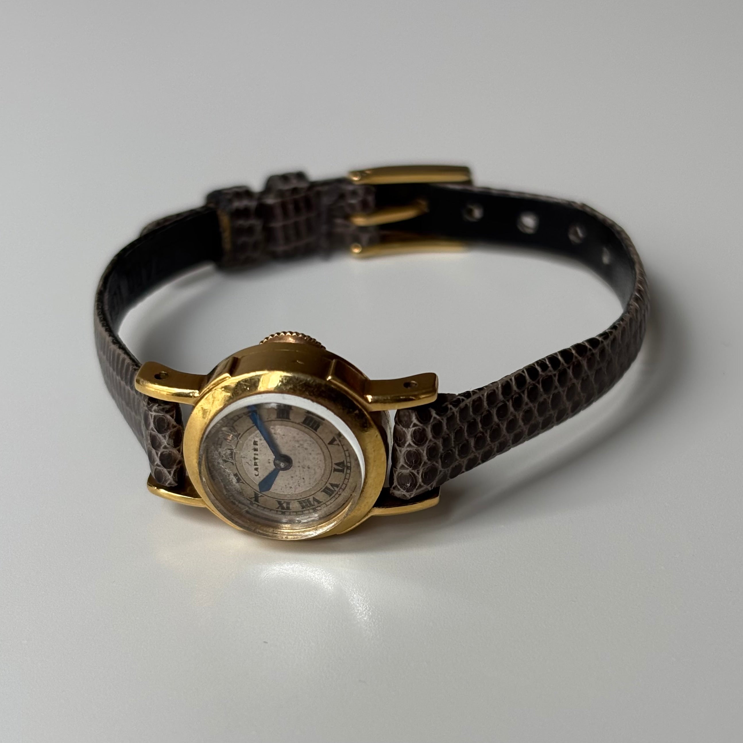 Cartier Jaeger LeCoultre Duoplan 18k