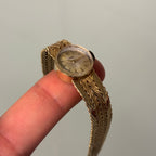 Cartier Girard Perregaux 14k gold braceletwatch
