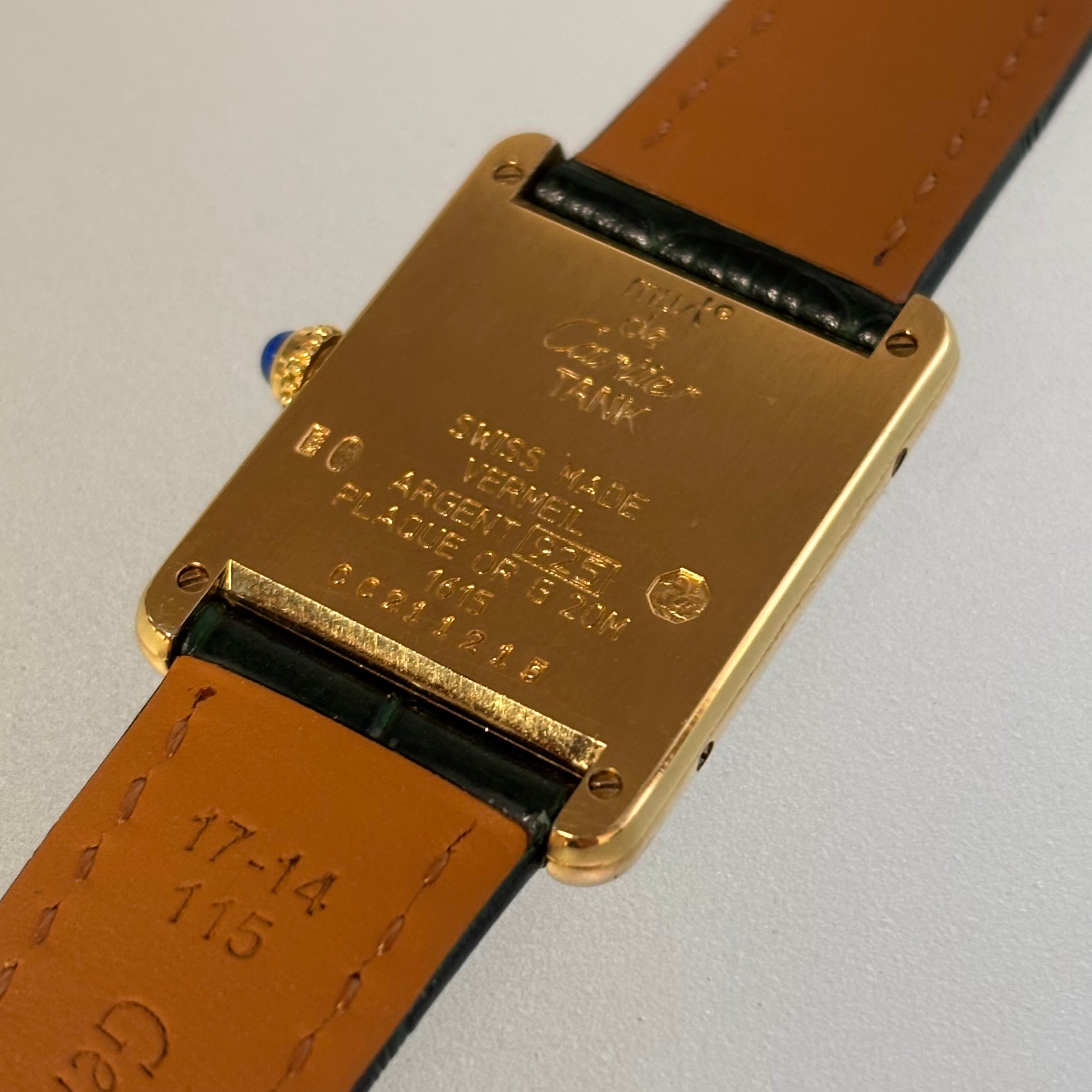 Cartier Tank GM 1615 with buckle