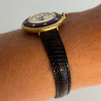 Alexis Barthelay Enamel Wristwatch – Guilloche Enamel Bezel