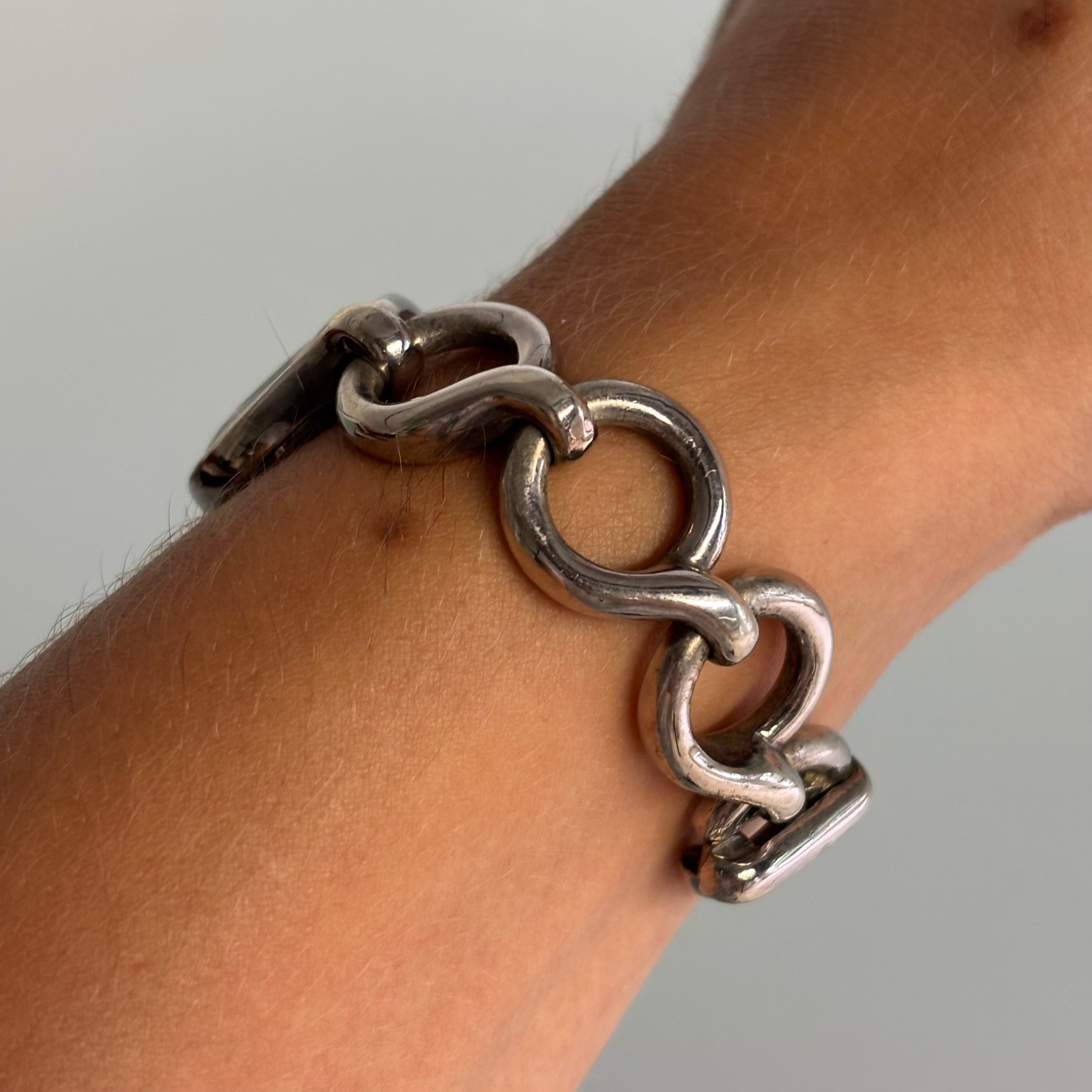 Barthelay silver bracelet watch