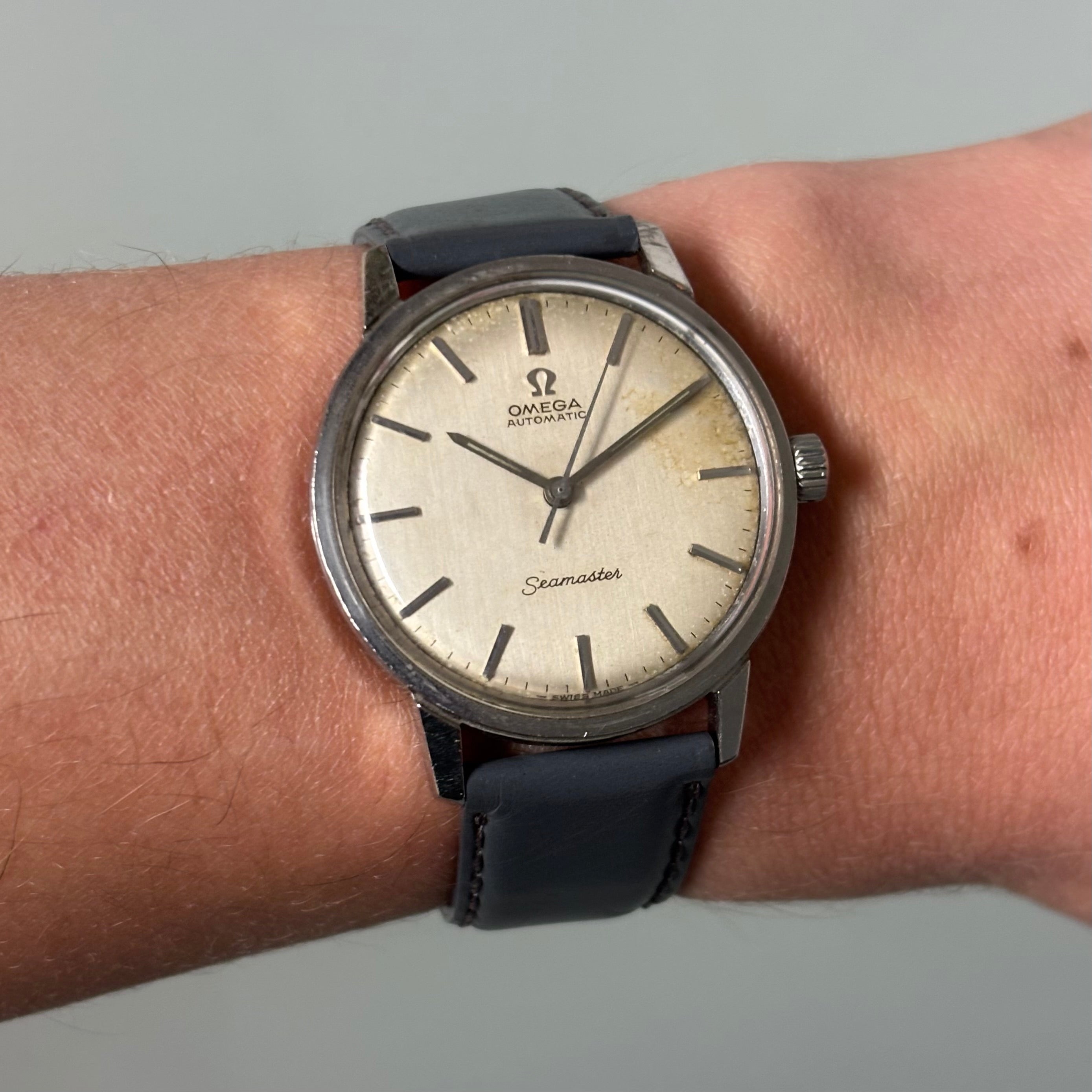 Omega Seamaster Patina Dial – Steel Case with Vintage Character
