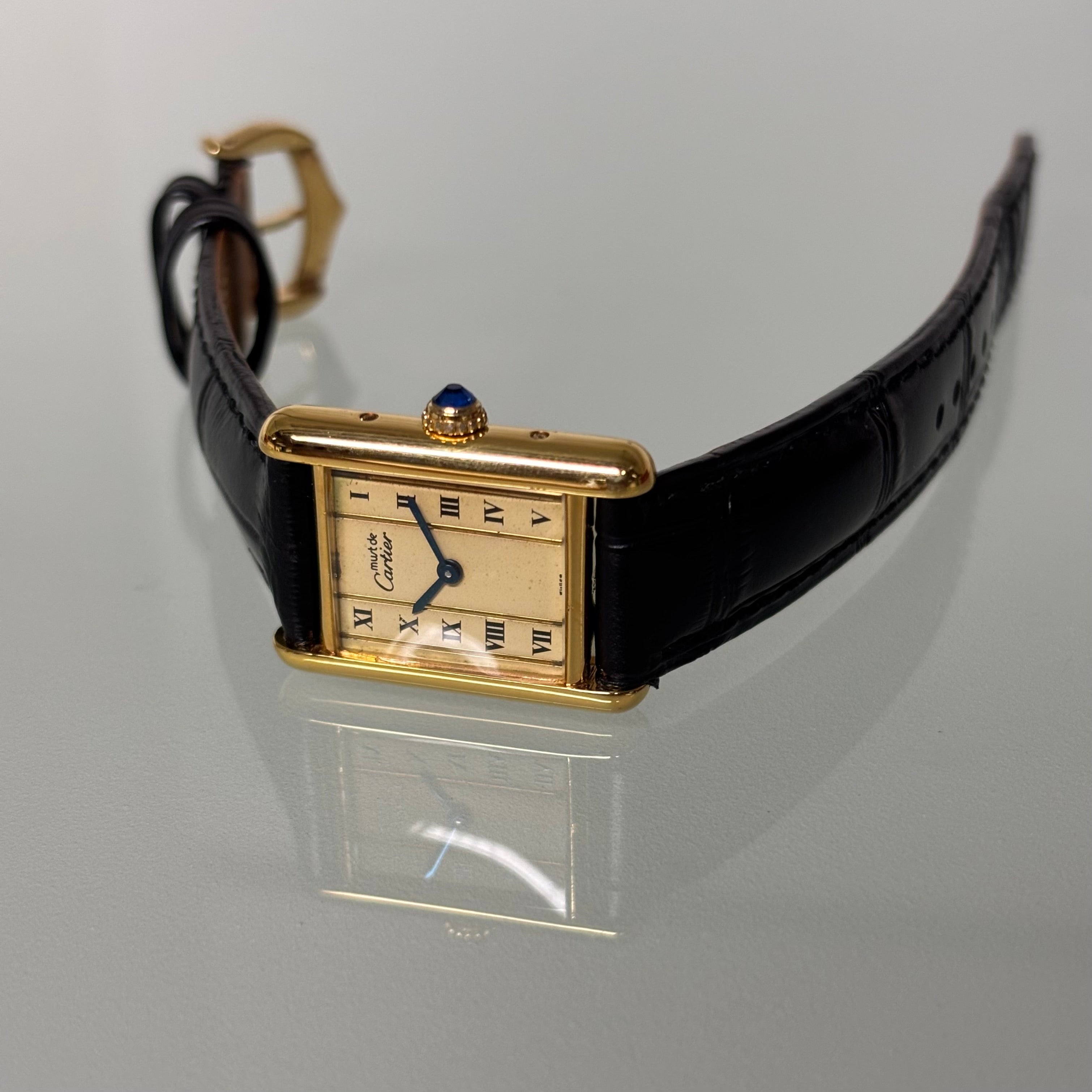 Cartier Tank PM Roman Full Set