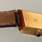 Cartier Bueche Girod 18k Square Tank