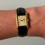 Cartier Tank PM Roman Full Set