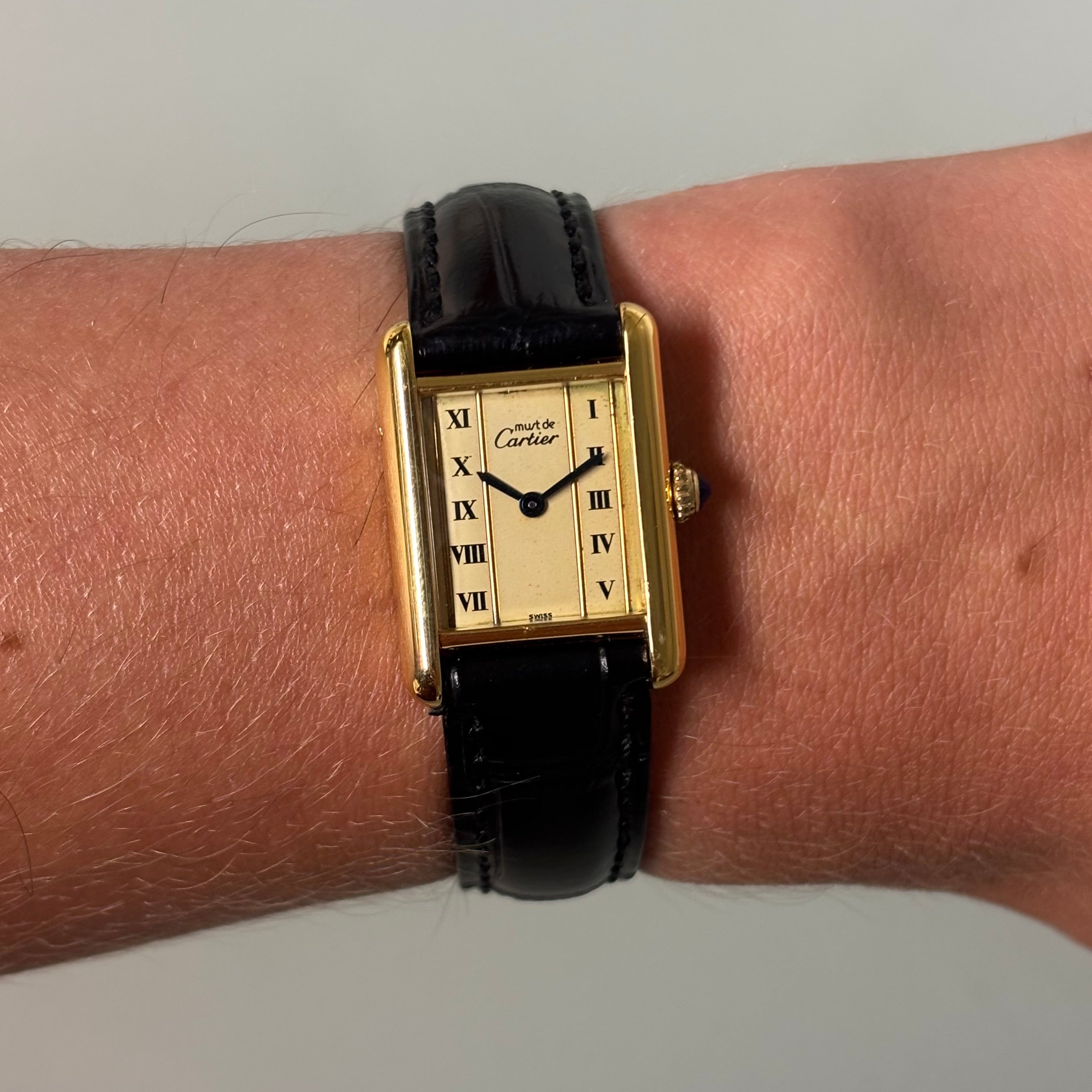 Cartier Tank PM Roman Full Set