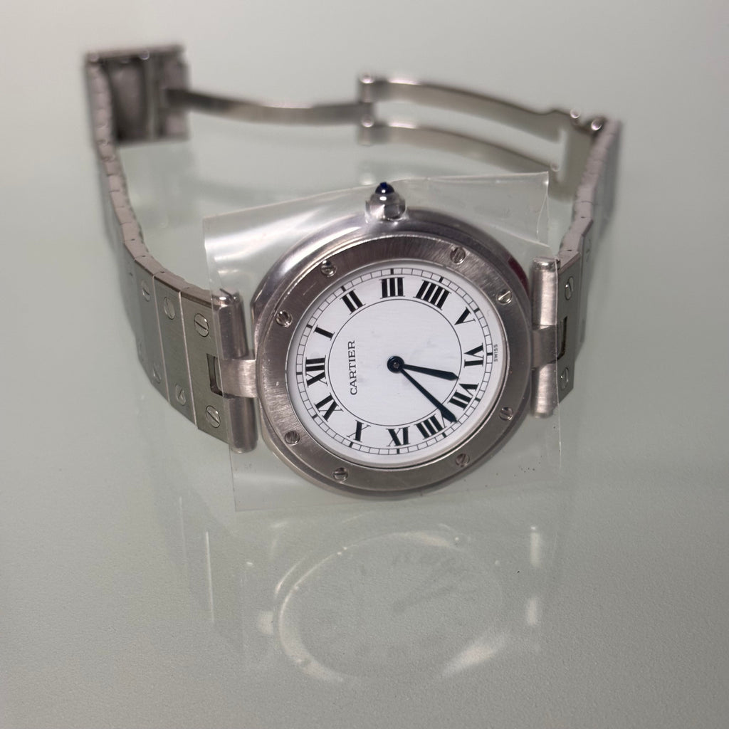 Cartier Vendome Steel Serviced by Cartier