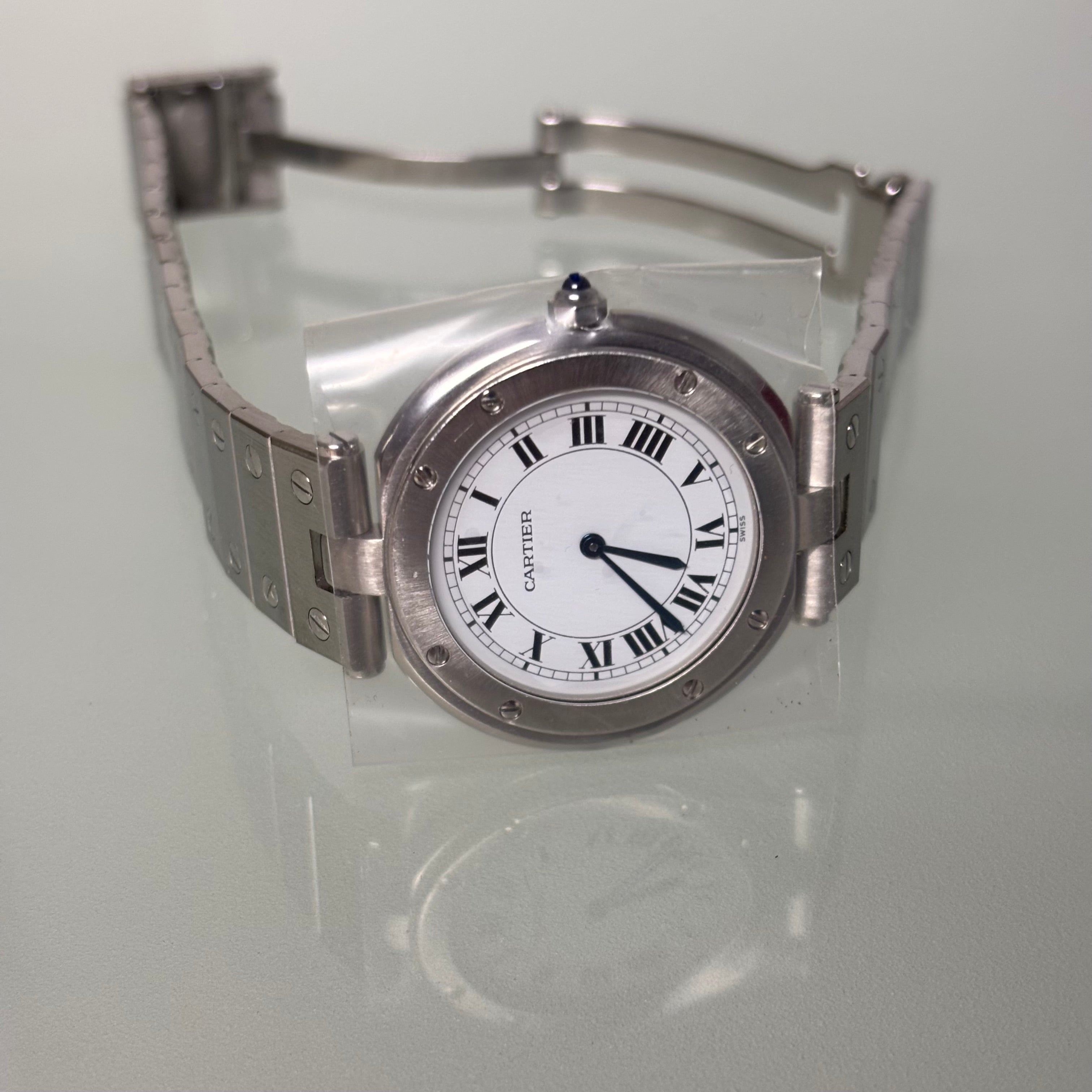 Cartier Vendome Steel Serviced by Cartier