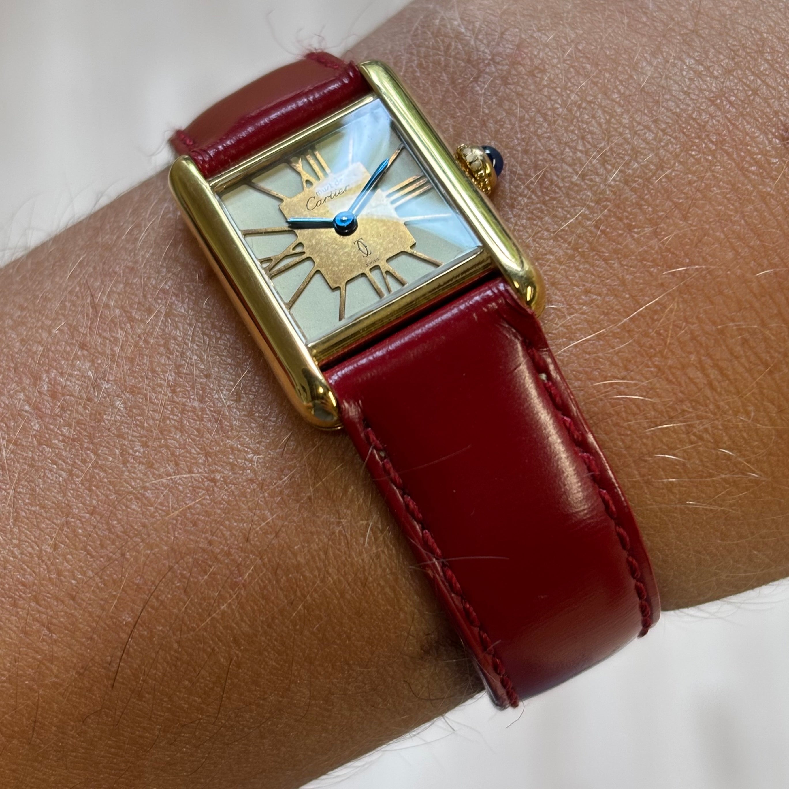 Cartier Tank PM with buckle
