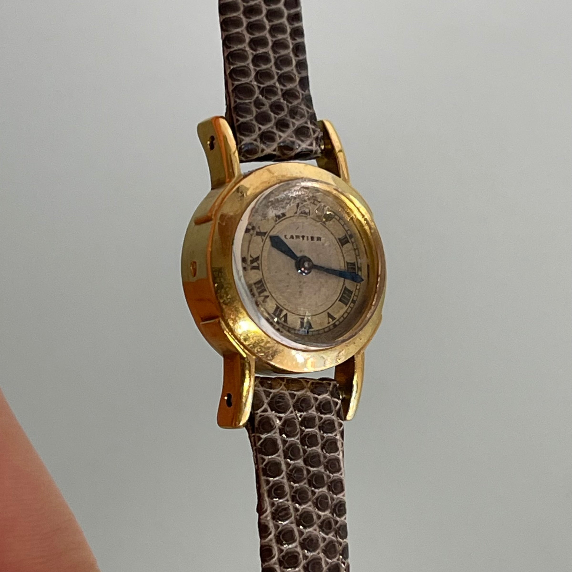 Cartier Jaeger LeCoulre 18k Duoplan