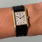 Cartier Tank Breguet GM with original buckle