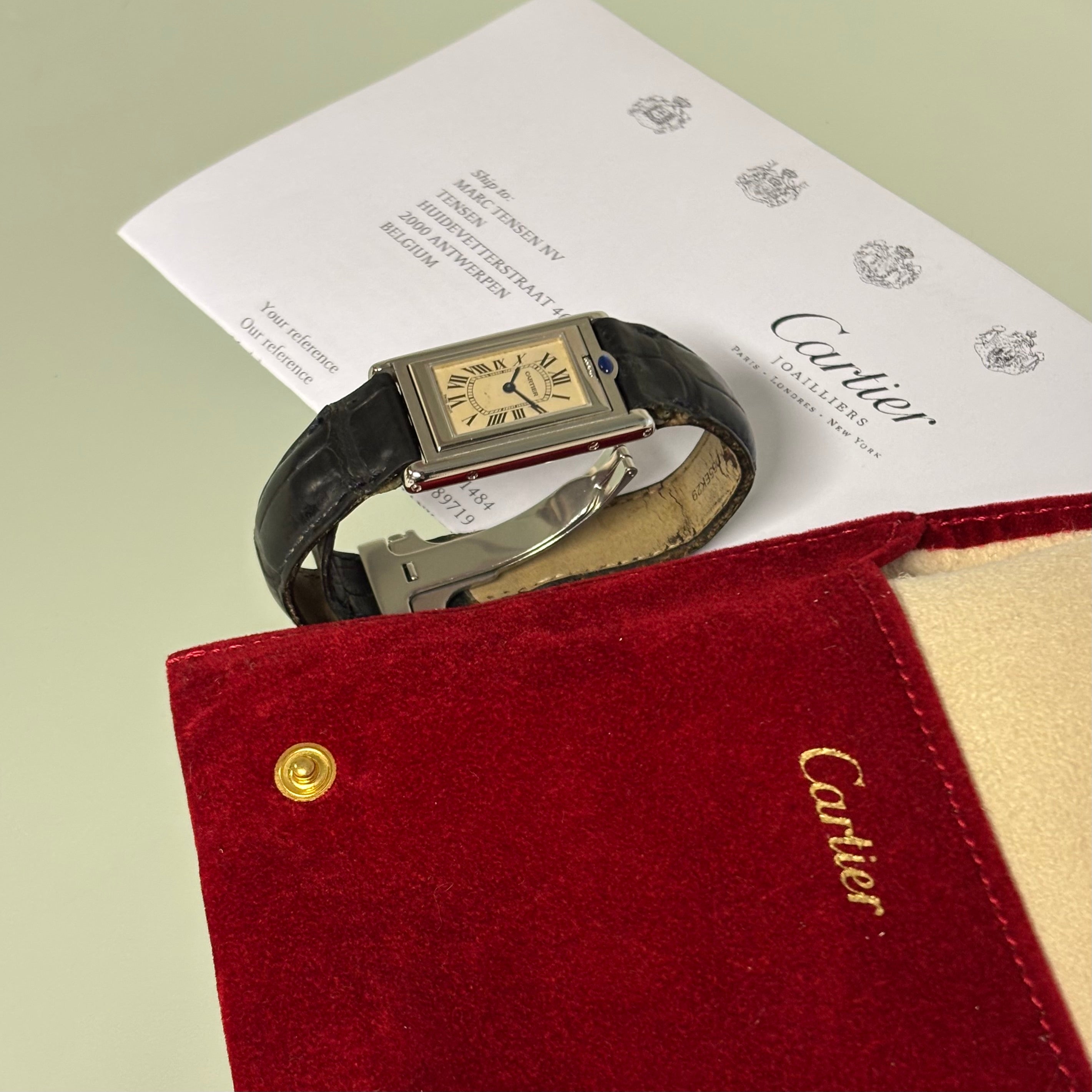 Cartier Tank Basculante