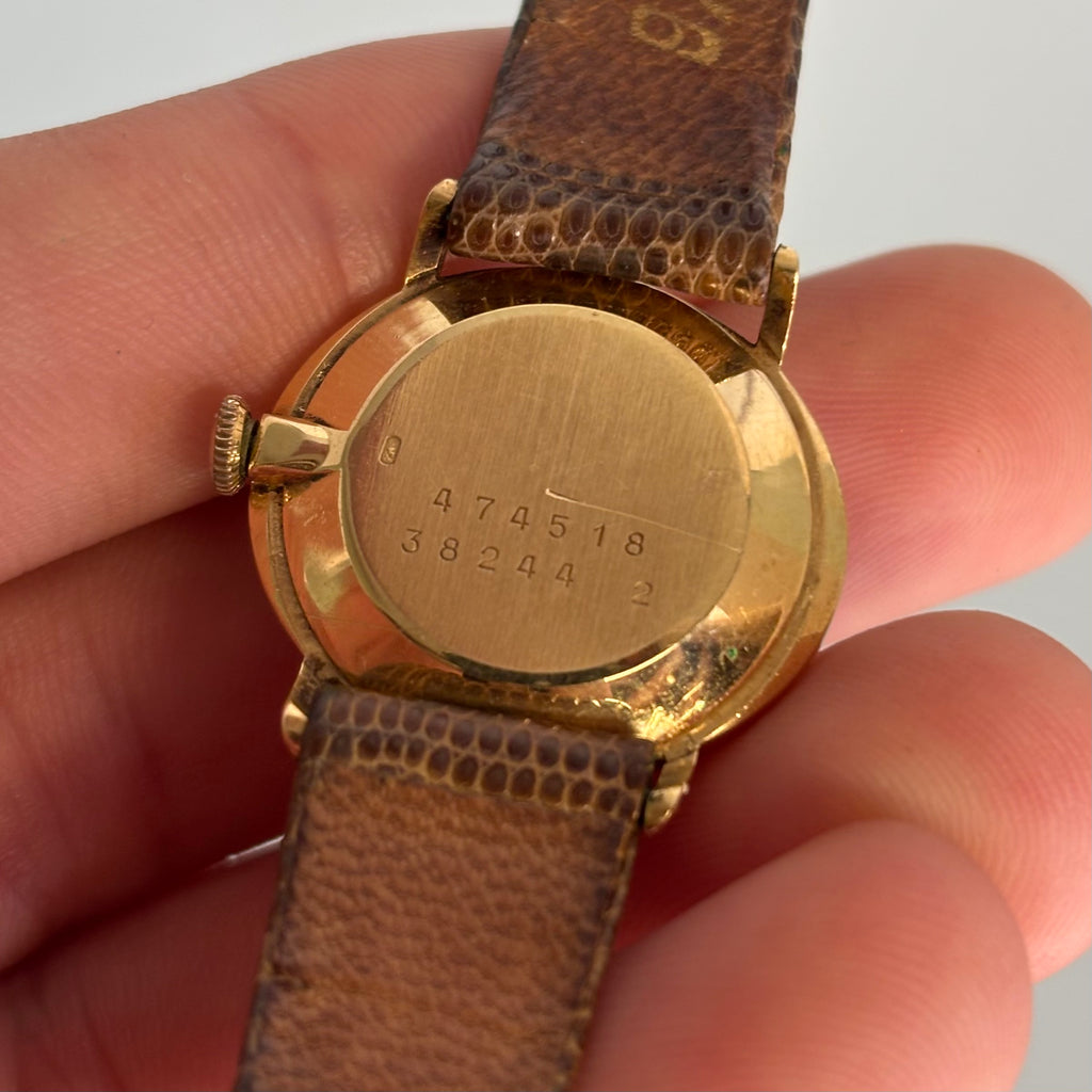 Baume & Mercier 18k with Coral dial