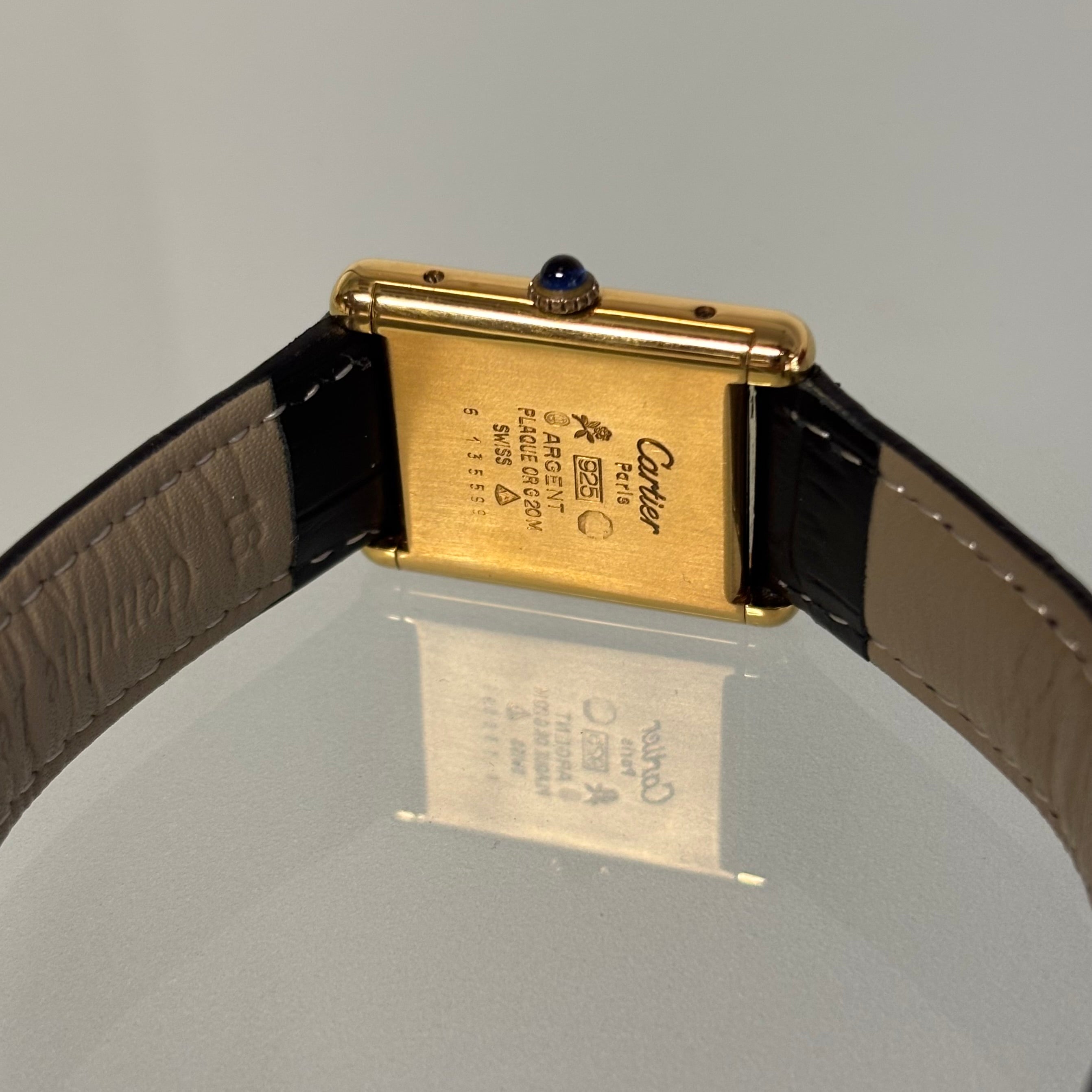 Cartier Tank GM with original buckle