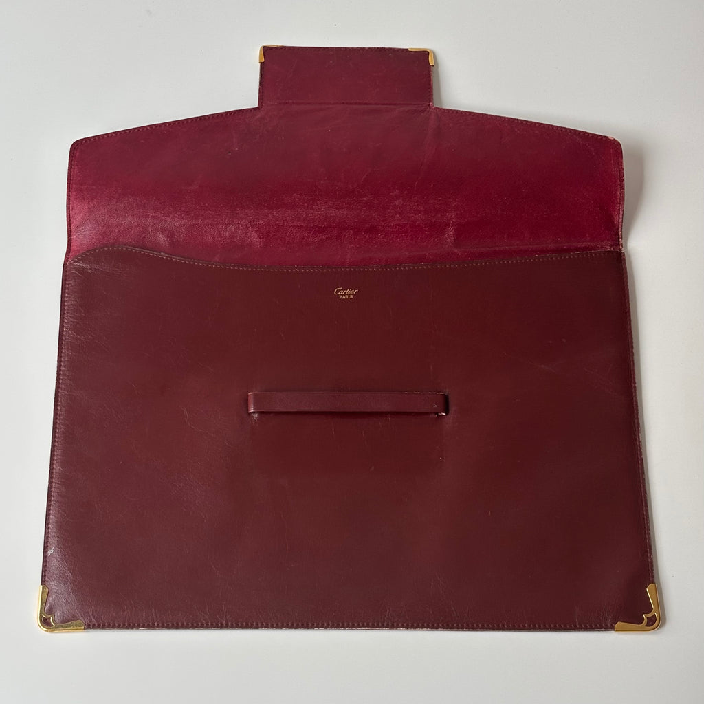 Cartier Leather Laptop bag