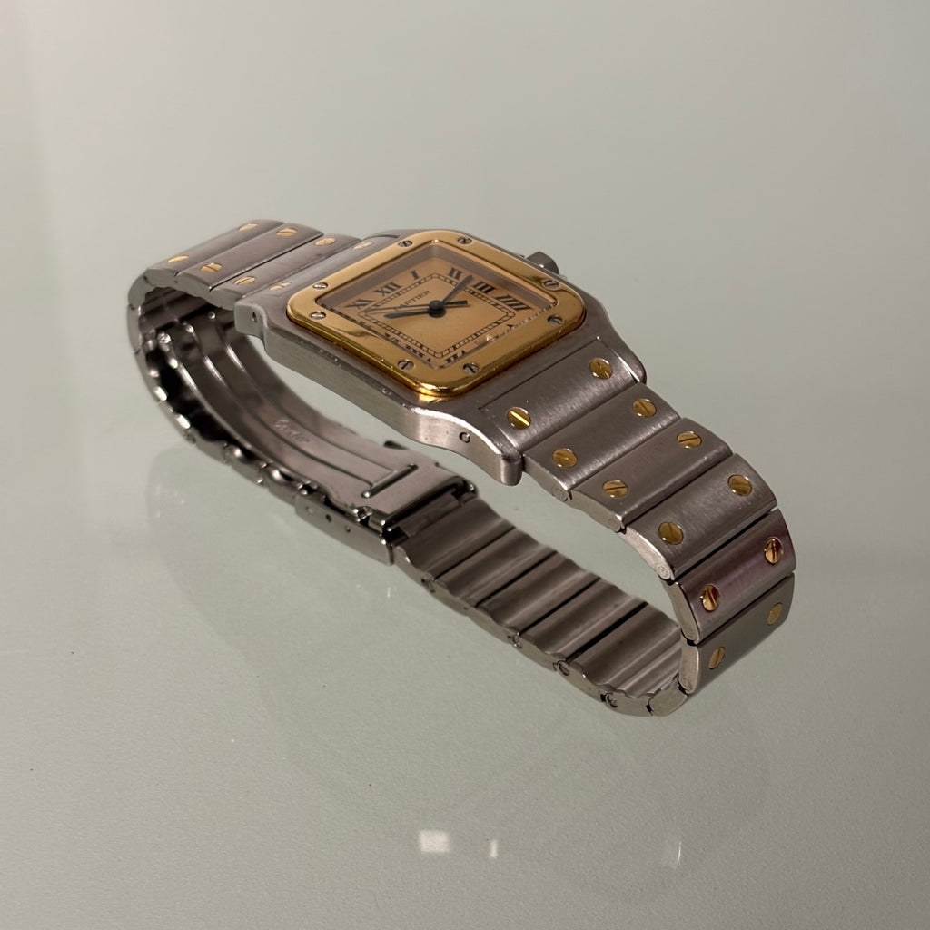 Cartier Santos Galbée GM Gold/Steel