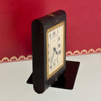 Cartier × Concord Travel Clock – Vintage Leather-Cased Timepiece