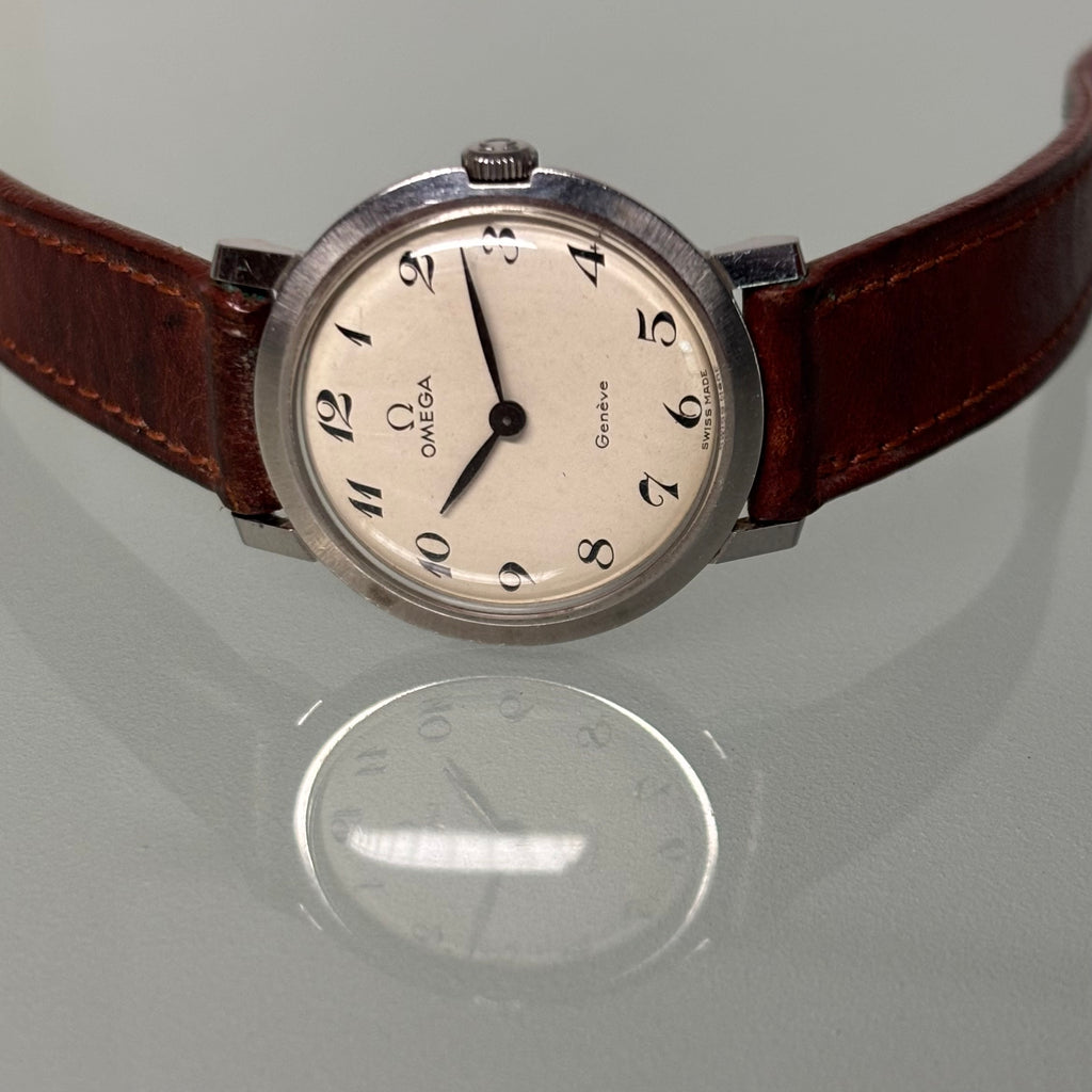 Omega Geneve Breguet Dial – Cream Dial Steel Case