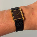 Cartier Tank GM Brown spider dial
