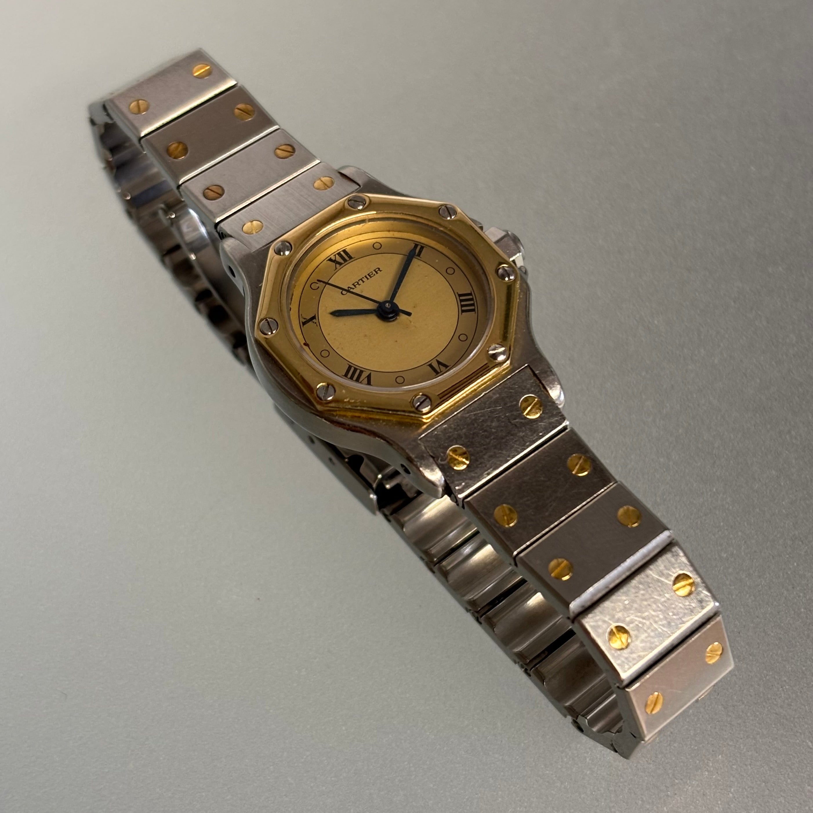 Cartier Santos Octagon PM rare dial