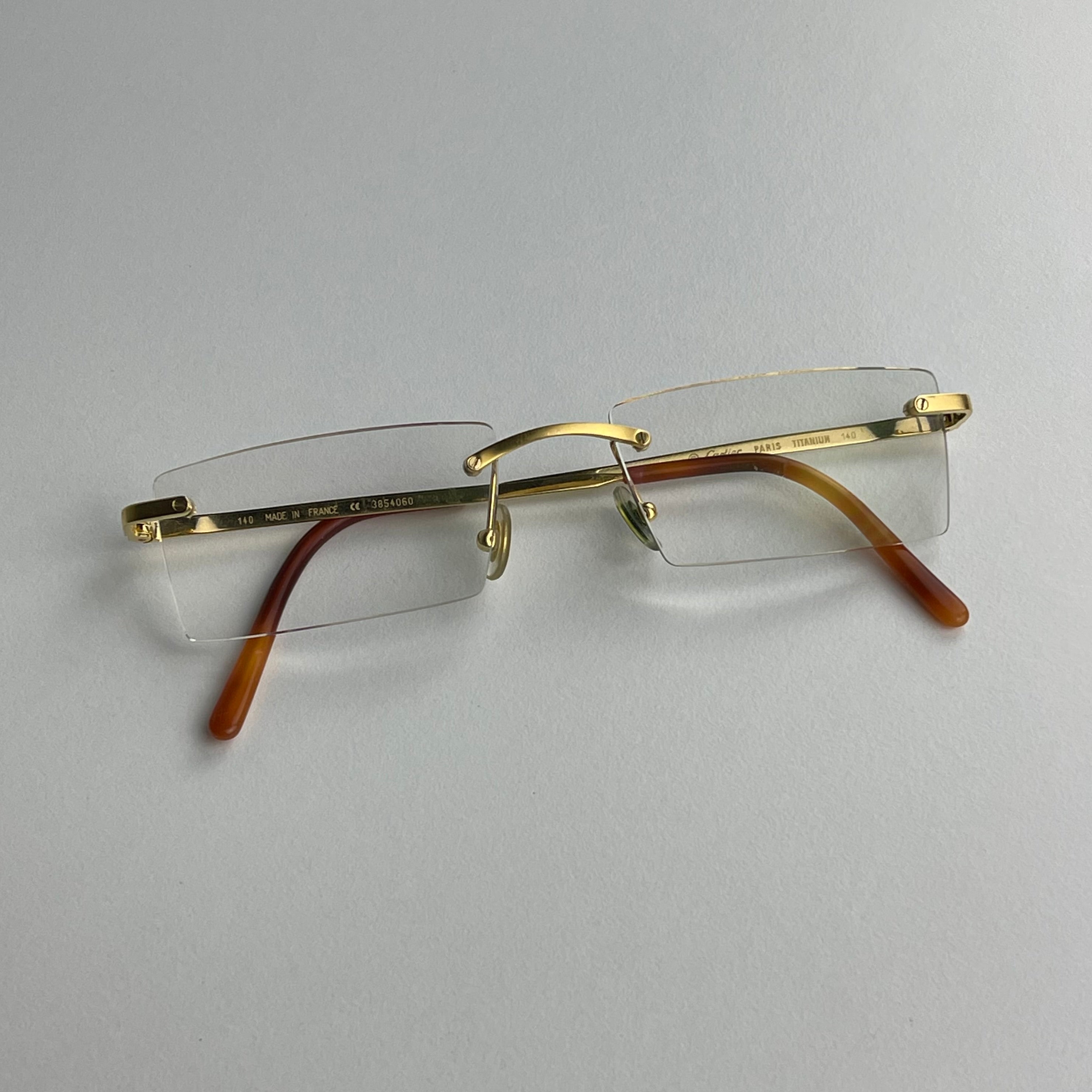 Cartier love glasses yellow