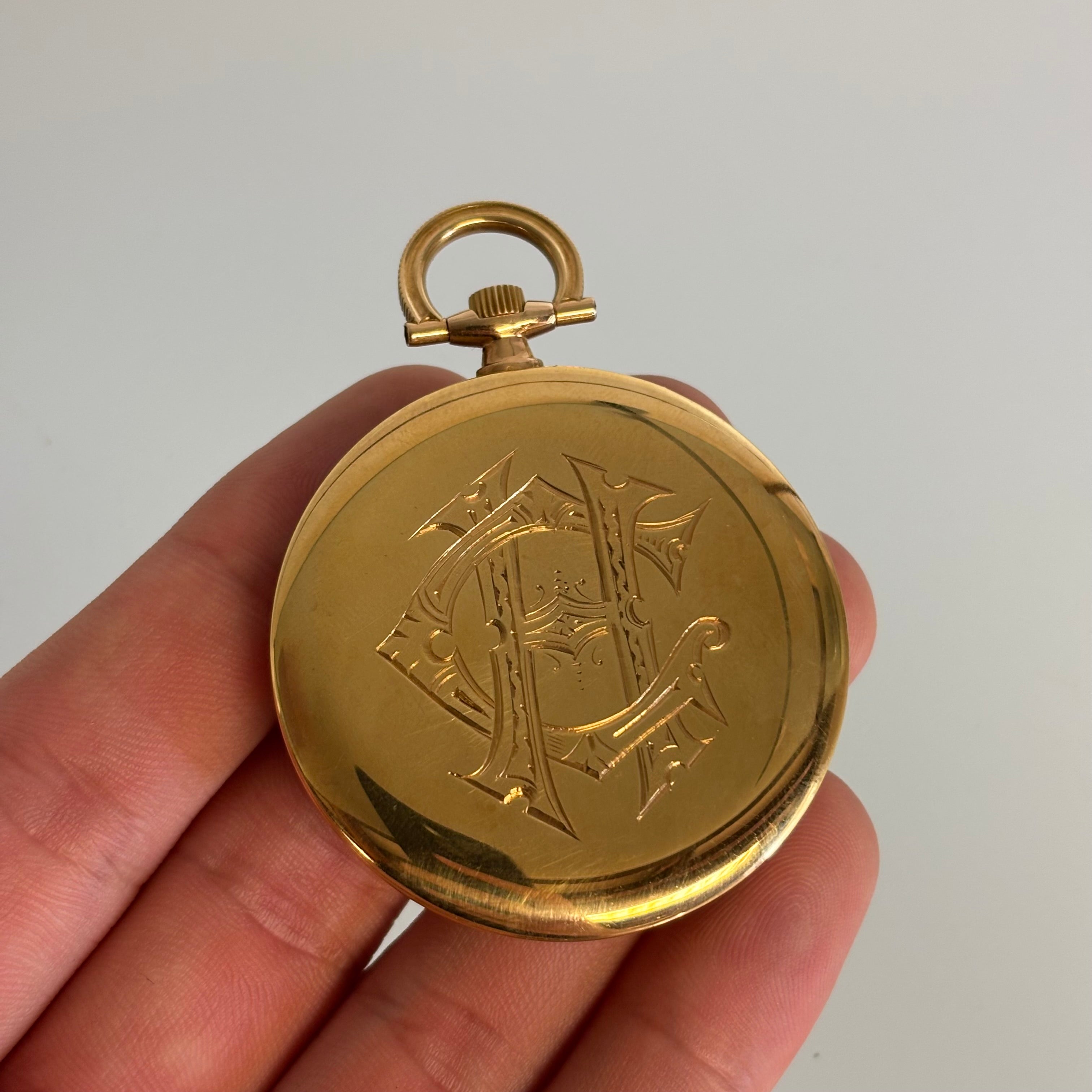 Cartier Ewc 18k pocketwatch
