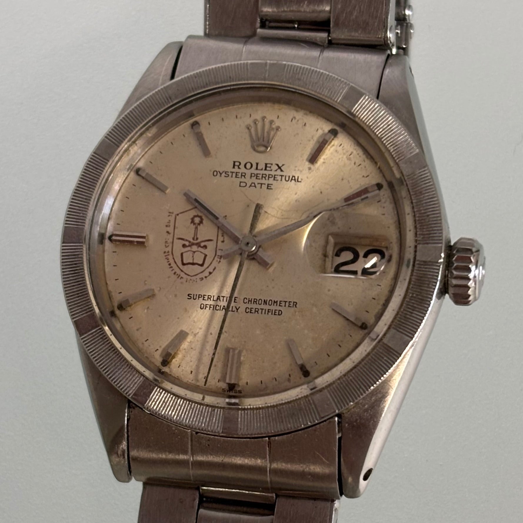 Rolex Saudi University signed Dial