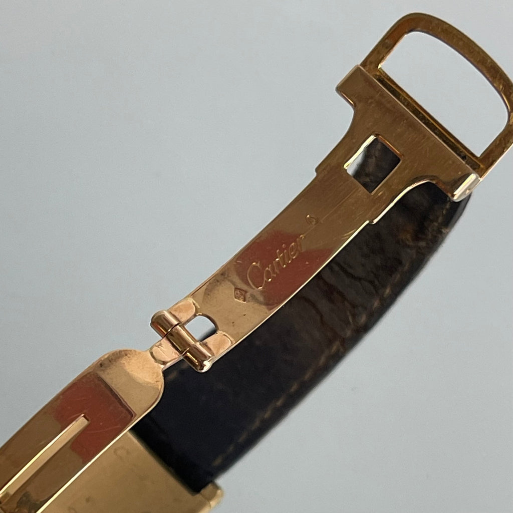 Cartier tank normale with clasp