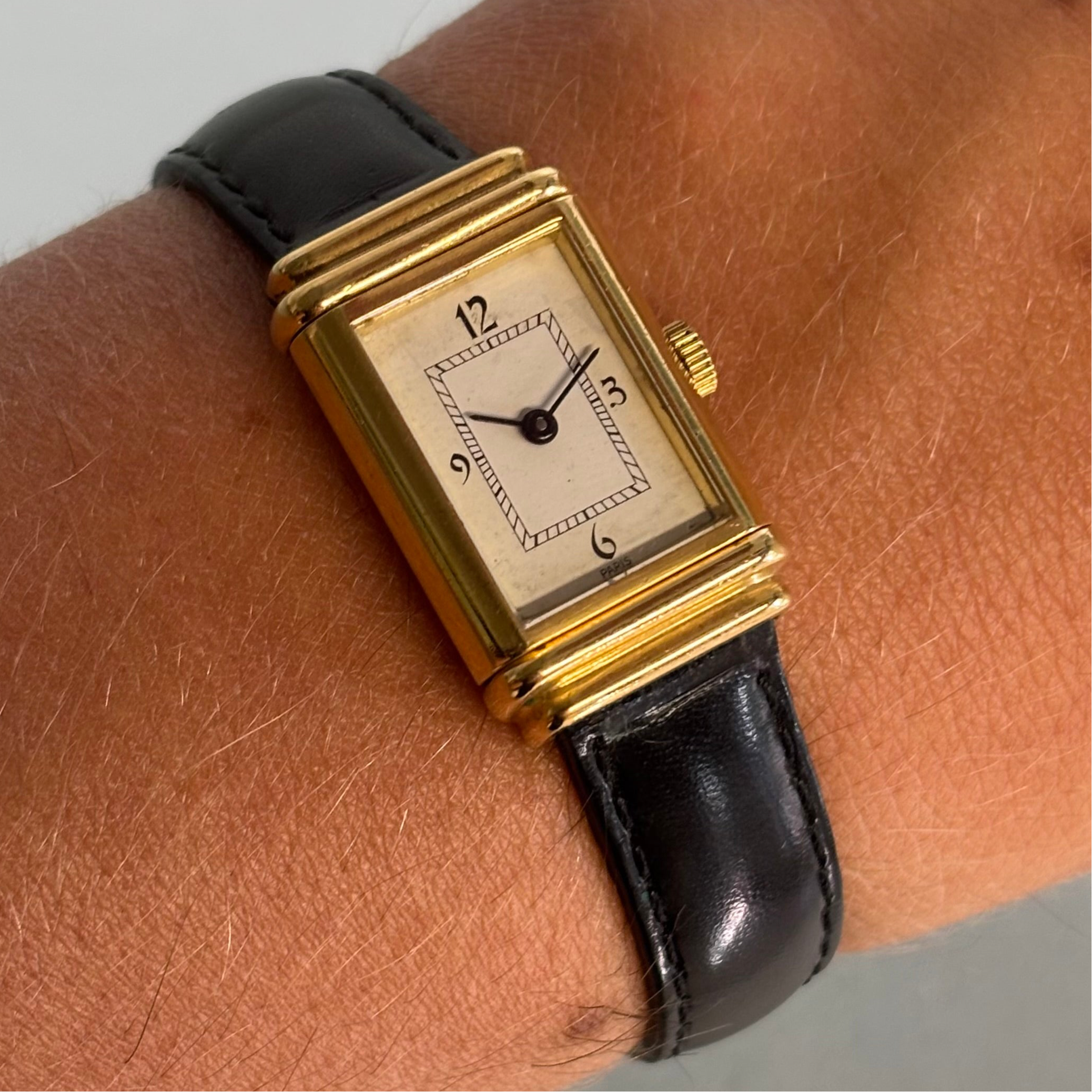 Yves Saint Laurent 18k Reverso