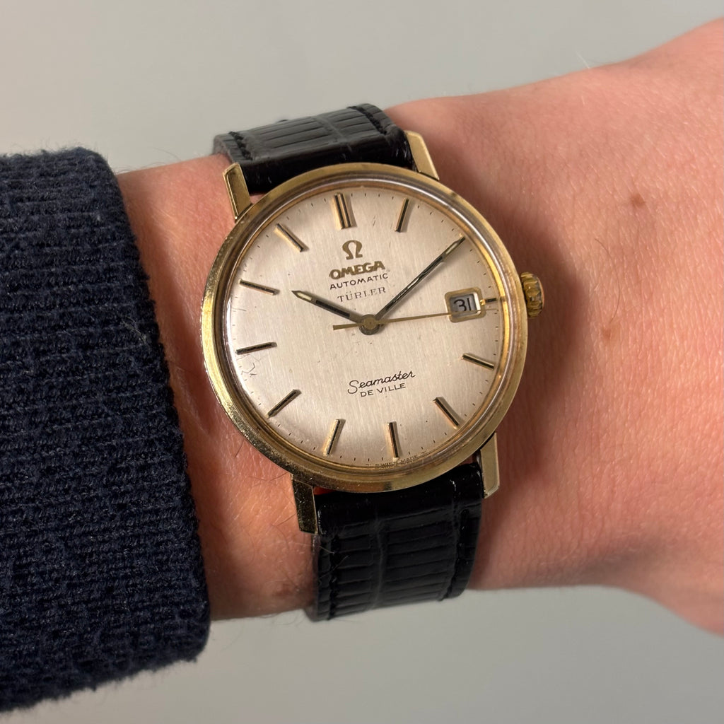 Omega Seamaster Deville Türler signed