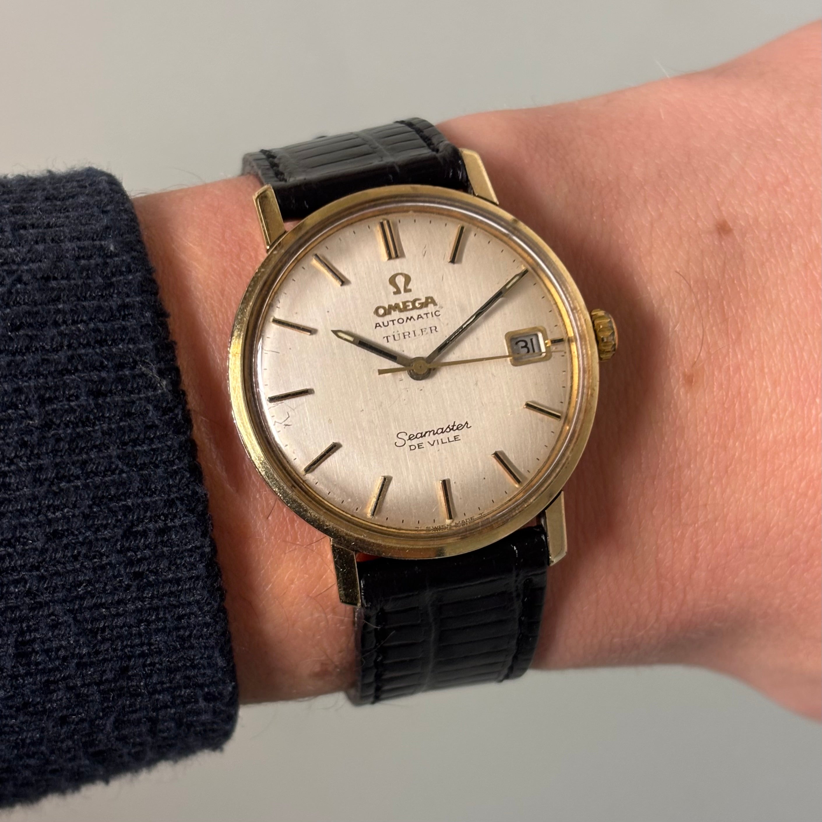 Omega Seamaster Deville Türler signed