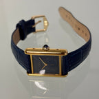 Cartier Tank PM Lapis spider dial