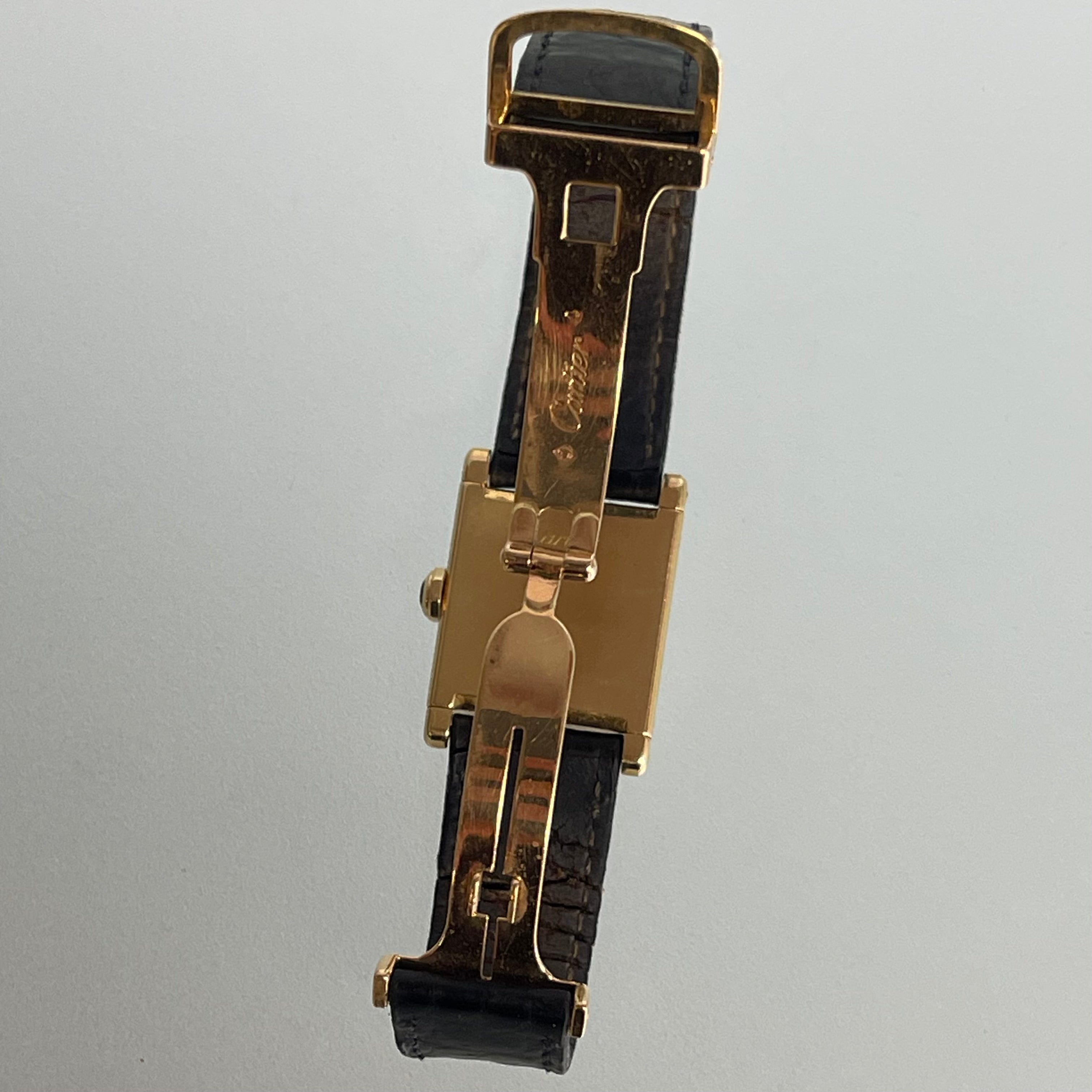 Cartier tank normale with clasp