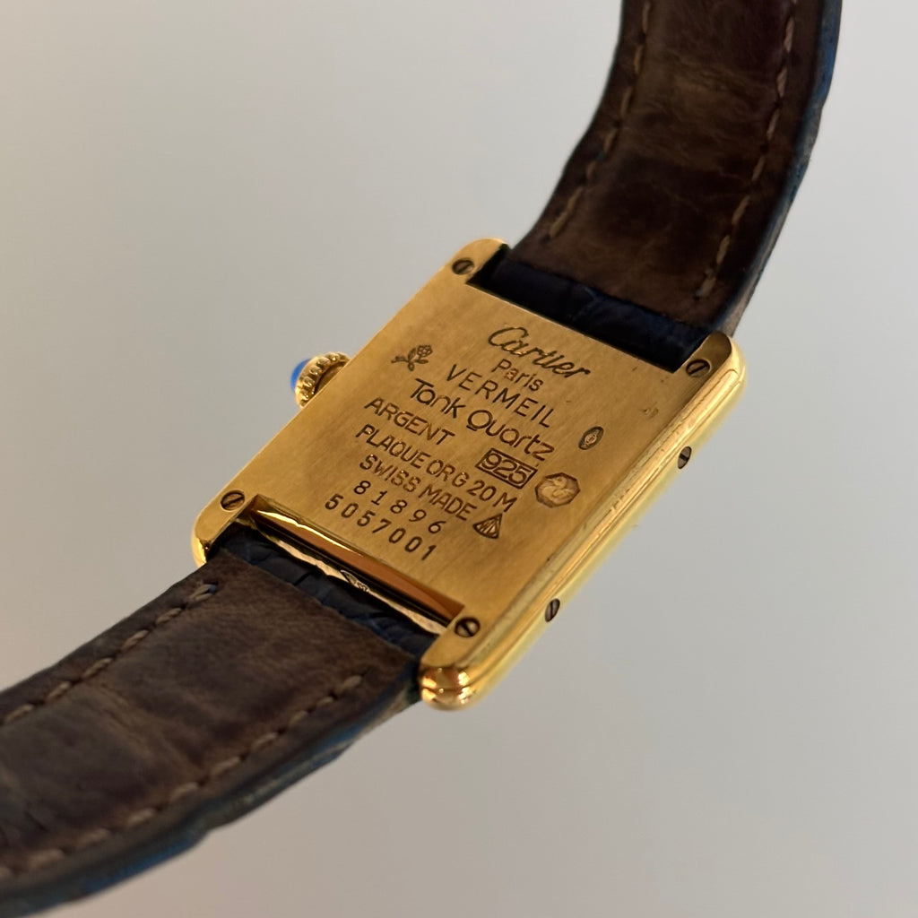 Cartier Tank PM Opaline