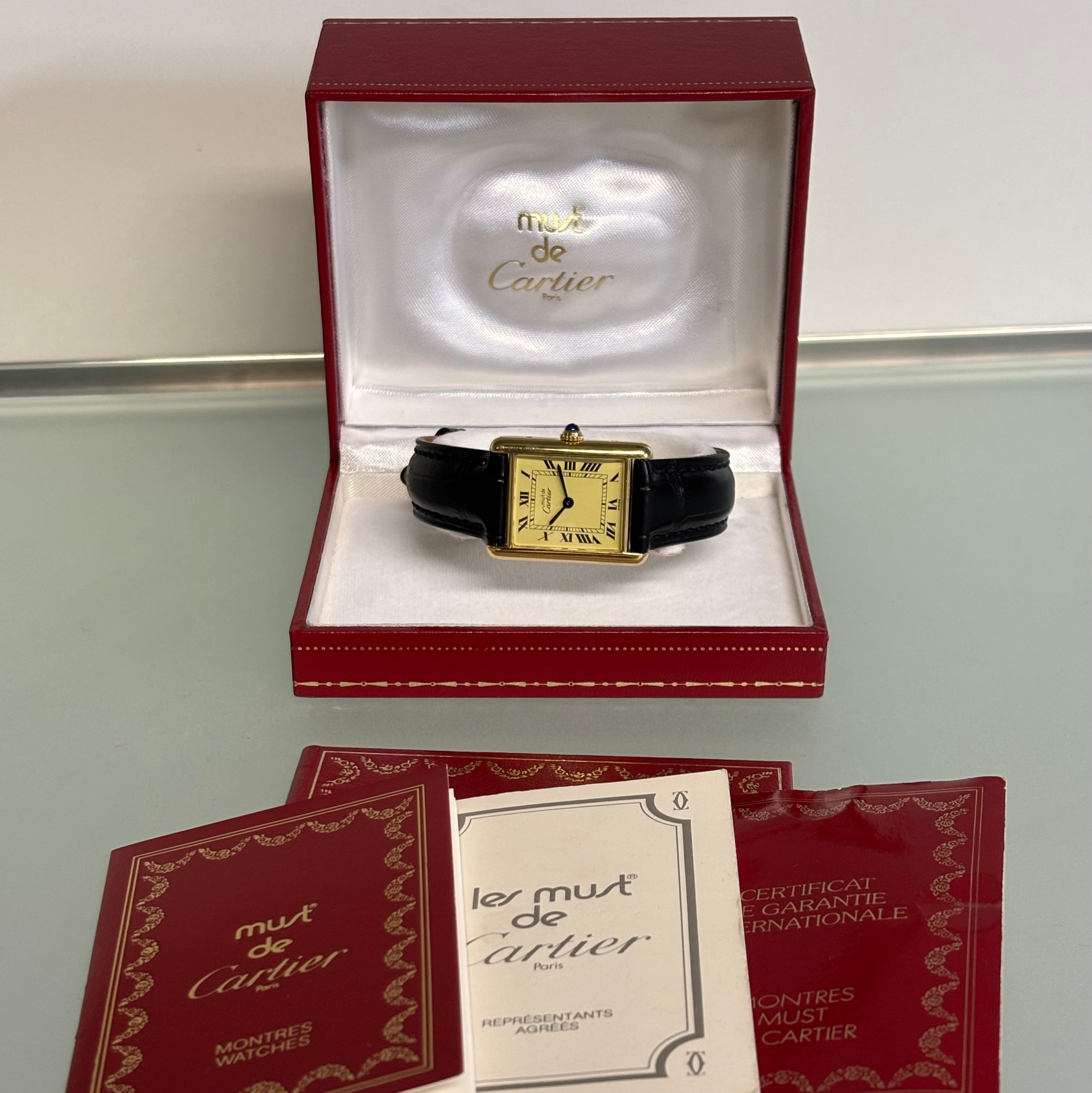 Cartier Tank GM Full Set