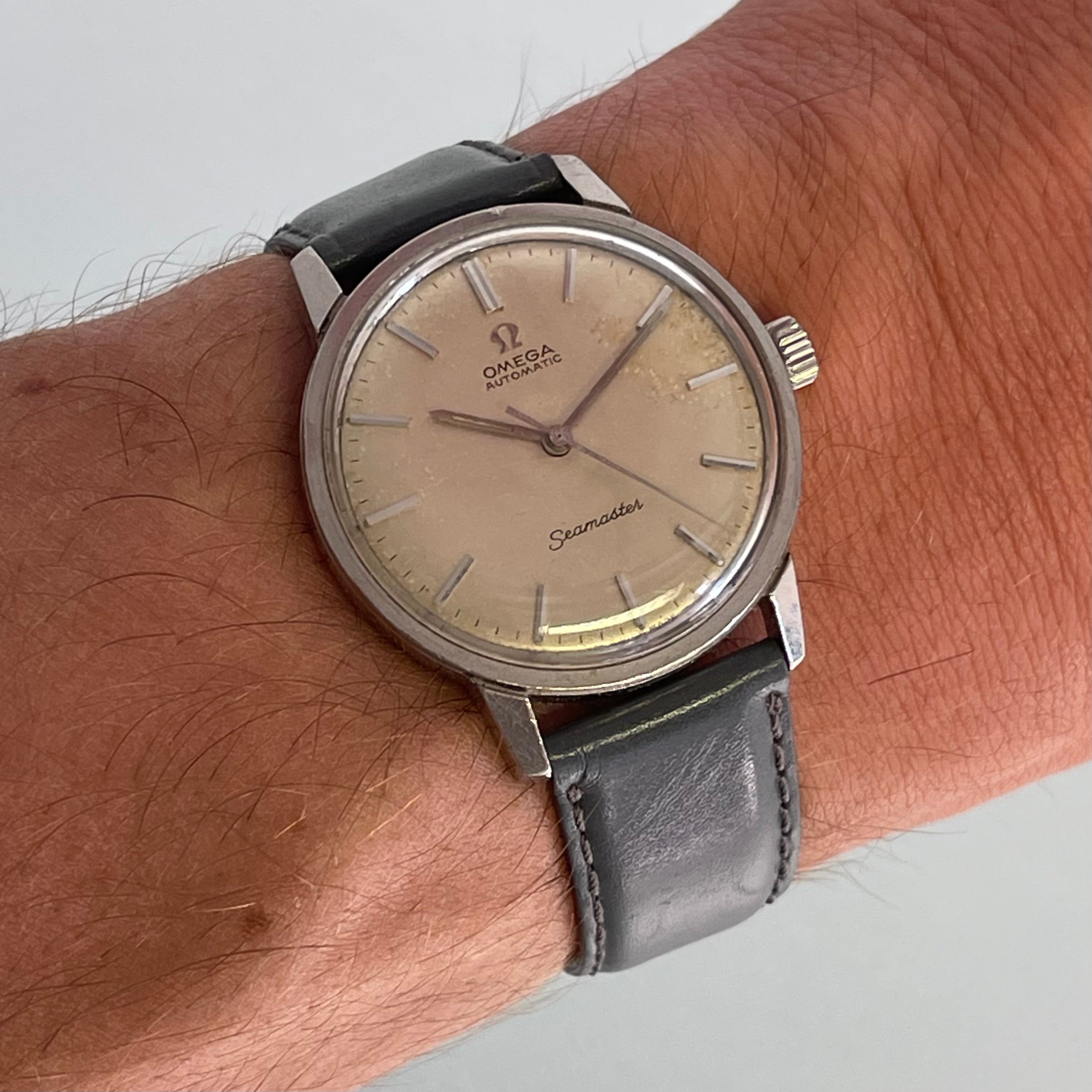 Omega Seamaster Patina dial