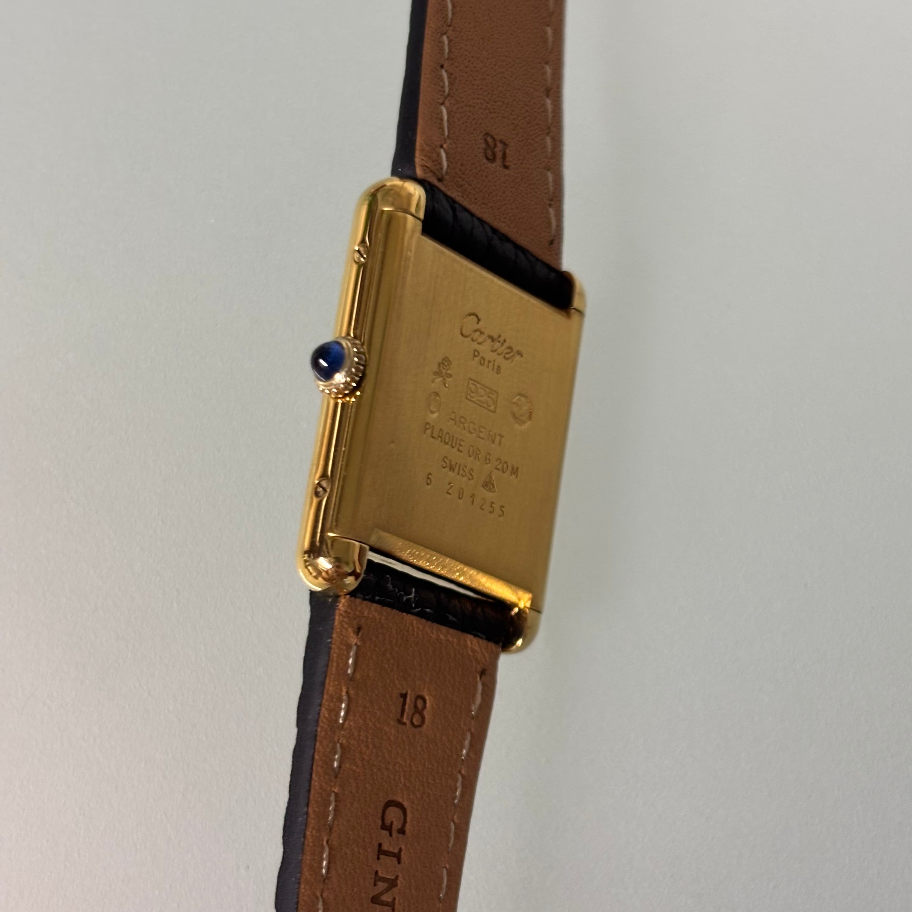 Must De Cartier tank GM trinity