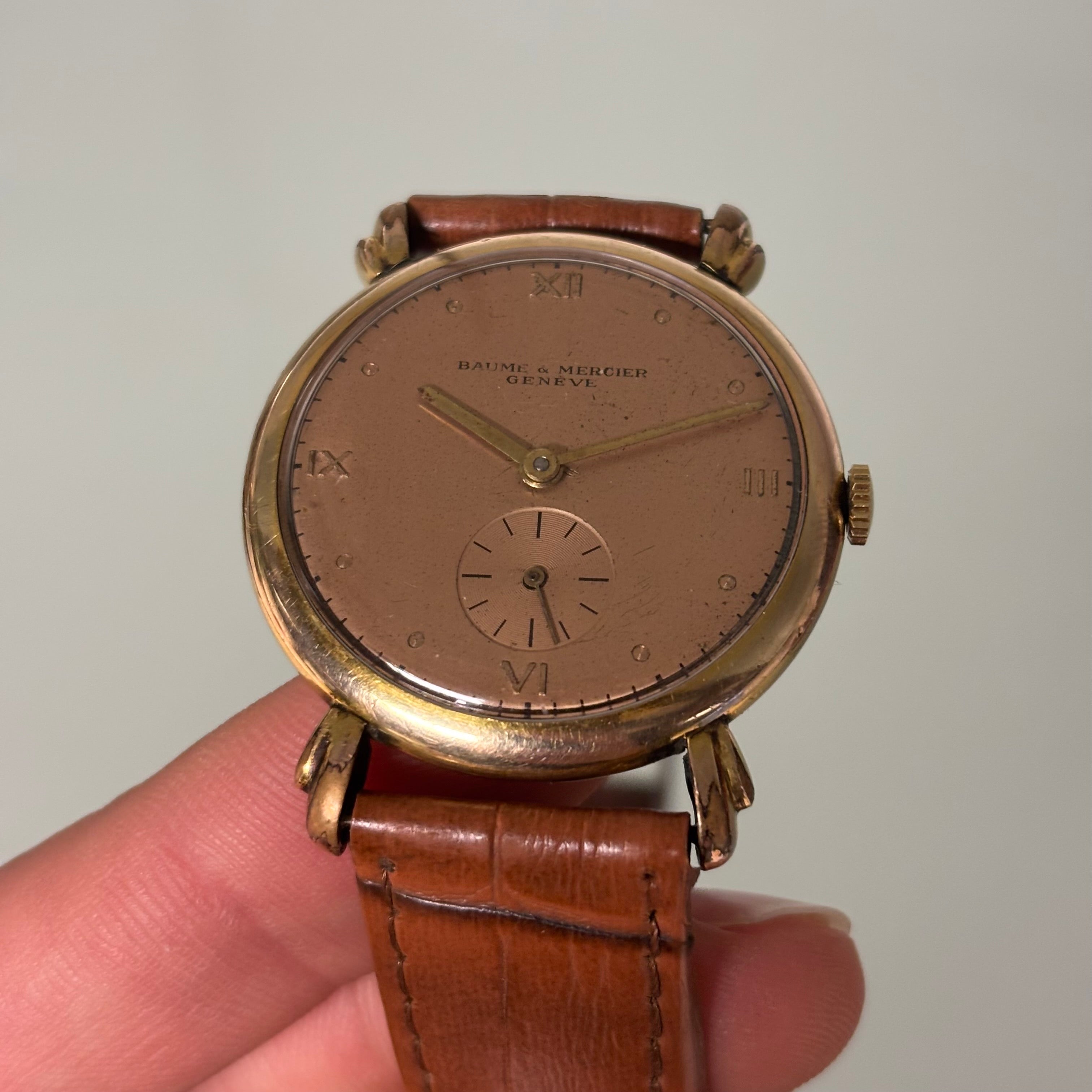 Baume & Mercier rare case & dial