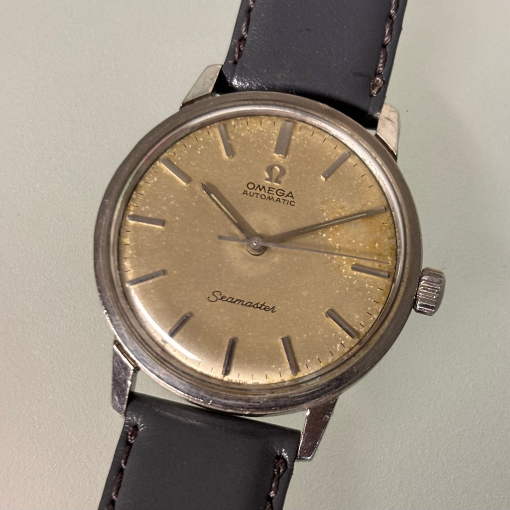 Omega Seamaster Patina Dial – Steel Case with Vintage Character