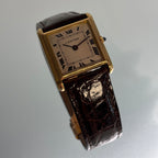 Cartier × Bueche Girod Tank Normale Watch – 18K Gold