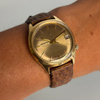 Cartier × Bulova Accutron – 14K Gold, Complete with Box