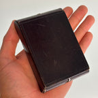 Cartier × Concord Travel Clock – Vintage Leather-Cased Timepiece