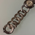 Alexis Barthelay silver bracelet watch
