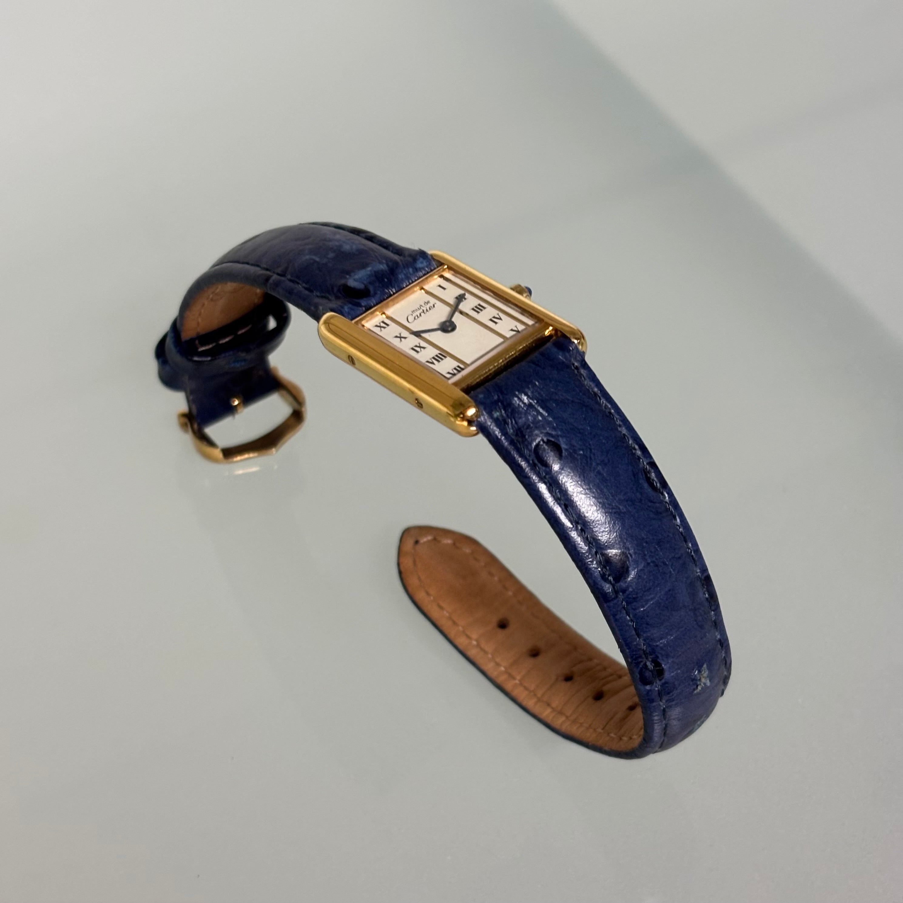 Cartier Tank PM with original buckle