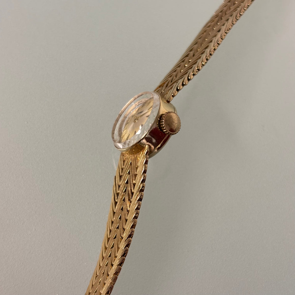 Cartier Girard Perregaux 14k gold braceletwatch
